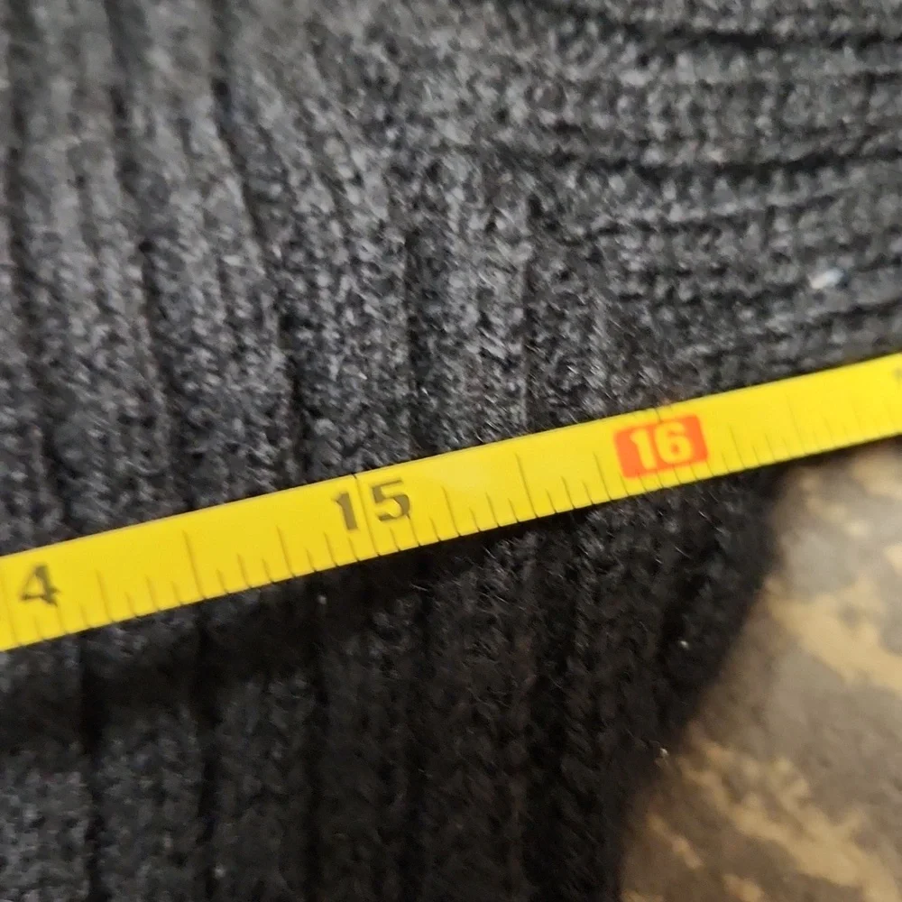 Unisex Black Sweater - Picture 3 of 7